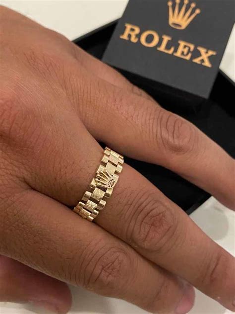 Anillo tipo rolex .